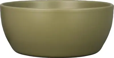 Floran schaal Boule 24.5x9.5cm legergroen mat - afbeelding 1