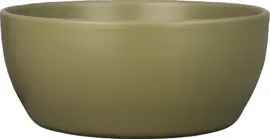 Floran schaal Boule 24.5x9.5cm legergroen mat - afbeelding 1
