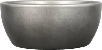 Floran schaal Boule 24.5x9.5cm metallic