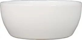 Floran schaal Boule 24.5x9.5cm wit - afbeelding 1