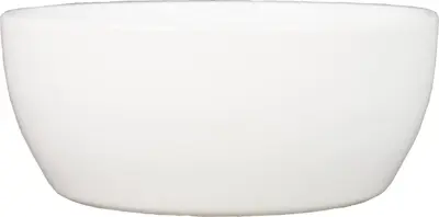 Floran schaal Boule 24.5x9.5cm wit