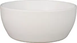 Floran schaal Boule 24.5x9.5cm wit mat - afbeelding 1