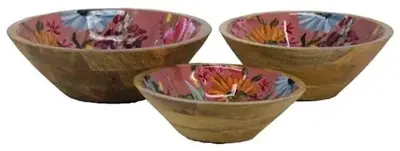 Floran schaal hout Scala 37.5x12cm