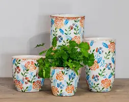 Floran Schaal Rosa 24x12cm Wit - afbeelding 2
