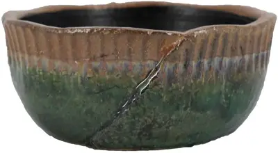 Floran Schaal Stockholm Ø19.5x8.5cm Groen