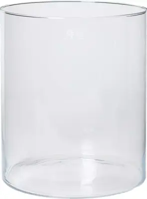 Floran vaas cilinder glas 30x35 cm - afbeelding 1