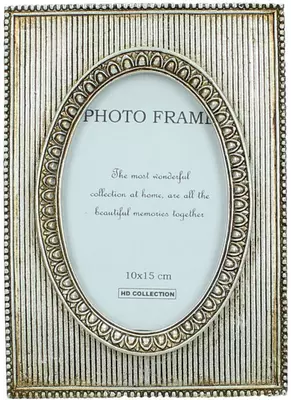 Fotolijst poly zilver 10x15 cm
