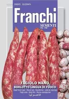 Franchi sementi zaden stamboon kievits, fagiolo borlotto - afbeelding 1