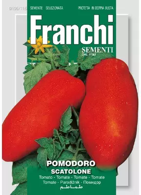 Franchi sementi zaden Tomaat, Pomodoro Scatolone - afbeelding 1