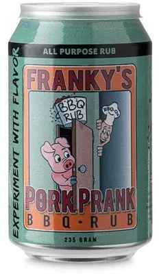 Franky's pork prank (bbq-on) award winning pork rub 300 gram