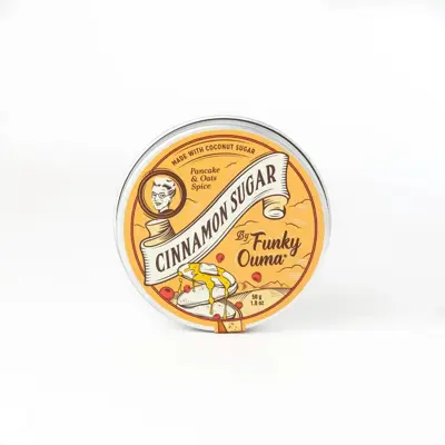 Funky Ouma Cinnamon sugar travel tin 70g