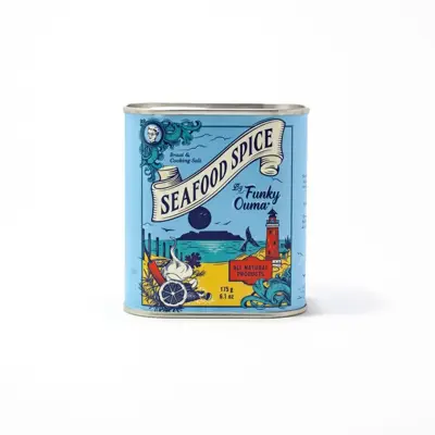 Funky Ouma Seafood spice tin 175g - afbeelding 1