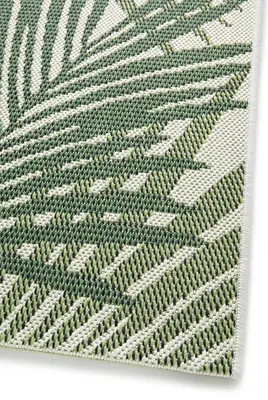 Garden Impressions buitenkleed naturalis 200x290cm palm leaf green - afbeelding 4