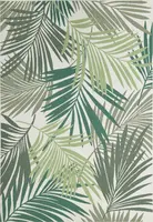 Garden Impressions buitenkleed naturalis 200x290cm palm leaf green - afbeelding 1