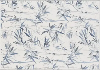 Garden Impressions buitenkleed naturalis bamboo 200x290cm blue - afbeelding 1