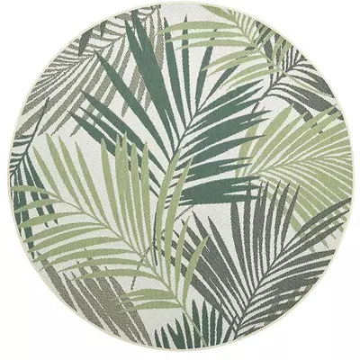 Garden Impressions buitenkleed naturalis palm leaf 160cm green - afbeelding 2