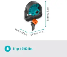 Gardena 6 in1 Sproeier - afbeelding 2