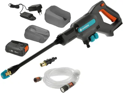 Gardena accu medium drukreiniger AquaClean kant-en-klare set - afbeelding 1