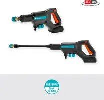 Gardena accu medium drukreiniger AquaClean kant-en-klare set - afbeelding 4