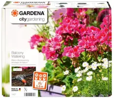 Gardena city gardening balcony set voor volautomatische bloembakbesproeiing - afbeelding 1