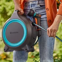 GARDENA draagbare slangenbox MoveMatic 12,5 m (Ø 8,5 mm) + 1,5 m toevoerslang - afbeelding 3