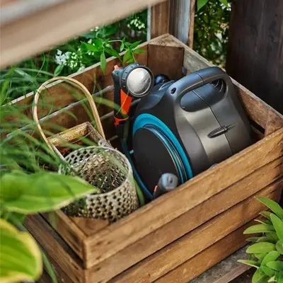 GARDENA draagbare slangenbox MoveMatic 12,5 m (Ø 8,5 mm) + 1,5 m toevoerslang - afbeelding 4