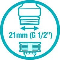 Gardena Kraanstuk 21mm (g 1/2) - afbeelding 4