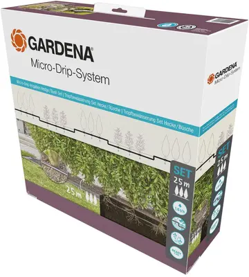 Gardena Micro-Drip-Bewatering heggen/struiken Set (25 m) - afbeelding 1