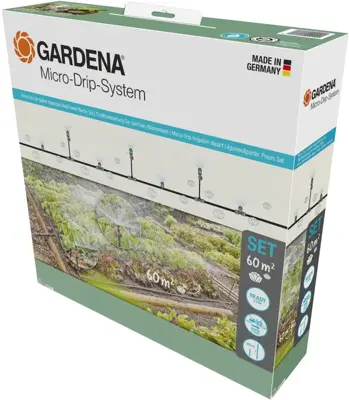 Gardena Micro-Drip-Bewatering moestuin/​bloembed Set (60 m²)​ - afbeelding 1