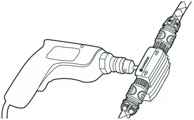 Gardena voorzetpomp 2400 liter/uur