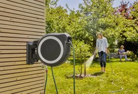 Gardena Wandslangenbox 25 rollup m/l wit - afbeelding 2