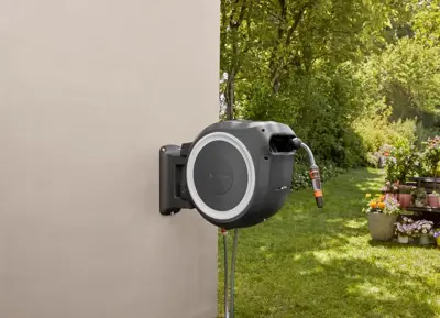 Gardena Wandslangenbox 25 rollup m/l wit - afbeelding 4