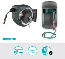 Gardena Wandslangenbox 25 rollup m/l wit - afbeelding 7