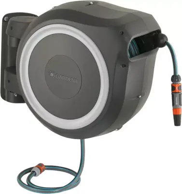 Gardena Wandslangenbox 25 rollup m/l wit - afbeelding 5