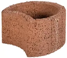Gardenlux Beplantingselementen Moonflor Bruin Ø 35x20 cm - afbeelding 1