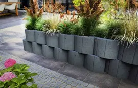 Gardenlux Beplantingselementen Moonflor Zwart Ø 35x20 cm - afbeelding 2