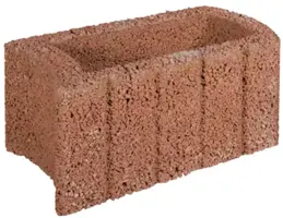 Gardenlux Beplantingselementen Ovalflor Bruin 40x21x20 cm - afbeelding 1
