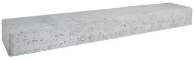 Gardenlux Betonbiels Grijs 120x20x12 cm - afbeelding 1
