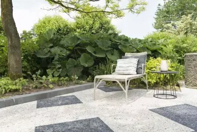 Gardenlux Betonbiels Grijs 120x20x12 cm - afbeelding 2