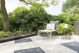 Gardenlux Betonbiels Zwart 100x20x12 cm - afbeelding 2