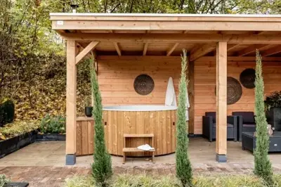 Gardenlux Betonpoer recht Antraciet 15x15x60 cm - afbeelding 2