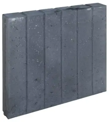 Gardenlux Blokjes Palissadebanden Vierkant Zwart 8x50x50 cm - afbeelding 1
