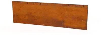 Gardenlux Cortenstaal Kantopsluiting Flex 300x27,7x0,2 cm - afbeelding 1