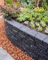 Gardenlux Crack & Stack Zwart 15/23x20x10 cm - afbeelding 2
