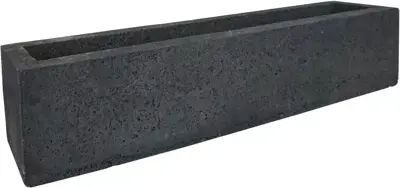 Gardenlux Fiora Block Antraciet 100x20x20 cm - afbeelding 1