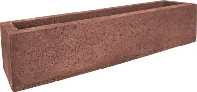 Gardenlux Fiora Block Corten/Bruin 100x20x20 cm - afbeelding 1