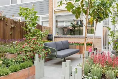 Gardenlux Fiora Block Corten/Bruin 100x20x20 cm - afbeelding 3
