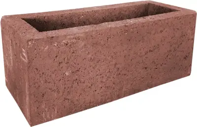 Gardenlux Fiora Block Corten/Bruin 50x20x20 cm - afbeelding 1