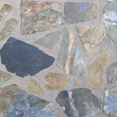 Gardenlux Flagstones Kwartsiet Glacier Grey Blue 3-5 cm dik - afbeelding 1