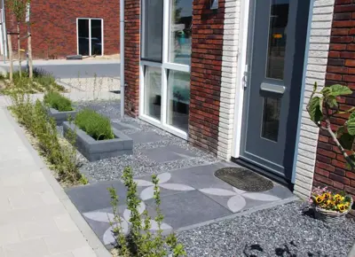 Gardenlux Gecoate Tegels Designo Flamed Grey 60x60x3 cm - afbeelding 2